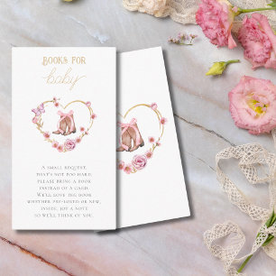 Carte D'accompagnement Little Cowgirl est sur le chemin Livres pour bébé