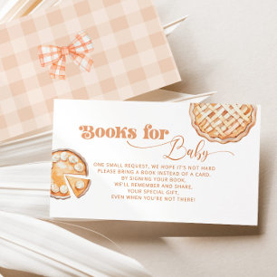 Carte D'accompagnement Little Cutie Pie Floral Livres pour bébé billet