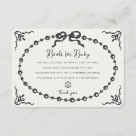 Carte D'accompagnement Little Pearl Coquette Books for Baby Insert