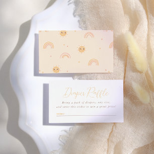 Carte D'accompagnement Little Ray of Sunshine Rainbow Baby shower