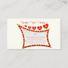 Little Secret Valentine Baby Shower Book Request