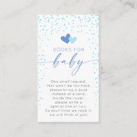 Little Sweetheart Blue Livres pour Baby Card