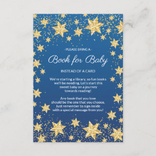 Carte D'accompagnement Livre Baby shower Twinkle Little Star pour Baby Ca