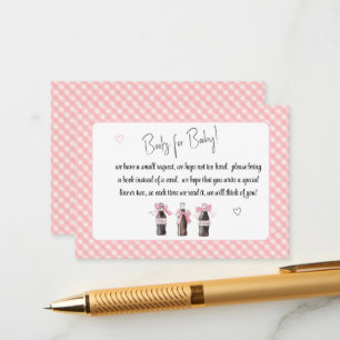 Carte D'accompagnement Livre Bébé Soda Rose Prêt à POP pour Bébé