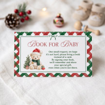 Livre de Fête Prénatale Teddy Bear Santa pour Bébé