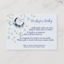 Livre Étoiles de Lune pour Baby Shower