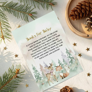 Carte D'accompagnement Livres Baby, il fait froid dehors pour Baby Shower