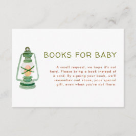 Carte D'accompagnement Livres Baby showers pour bébé