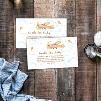 Livres d'avion d'aviateur vintage pour Baby Shower