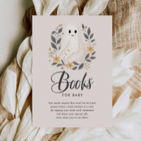 Livres de Baby Shower Little Boo Ghost pour Bébé 