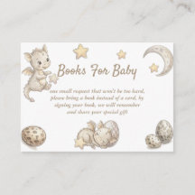 Livres de Baby Shower Magique Little Dragon Pour B