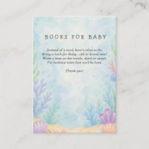 Livres de Baby Shower Sea You Soon Bébé