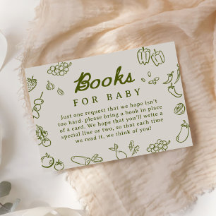 Carte D'accompagnement Livres de bain localement cultivés pour bébé