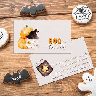 Carte D'accompagnement Livres de bébé pour une Baby Shower Un Petit Hoot