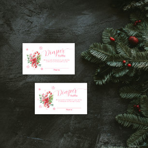 Carte D'accompagnement Livres de bonbons festifs Snowflake pour Baby Show