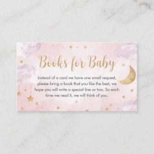 Carte D'accompagnement Livres de Fête de Naissance Twinkle Little Star po
