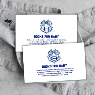 Carte D'accompagnement Livres de football pour bébé débutant pour Baby Sh
