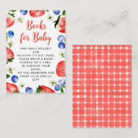 Livres de fraises et de myrtilles pour bébé