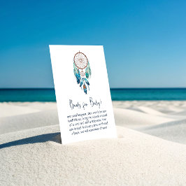 Carte D'accompagnement Livres de Magic Aquamarine Dreamcatcher pour bébé