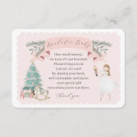 livres de noisette rose pour l'invitation bébé ins