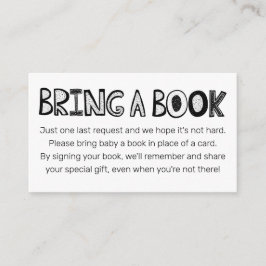Carte D'accompagnement Livres Doodle Pour Bébé