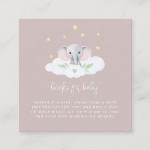 Carte D'accompagnement Livres en Baby shower de petit cacahuète pour bébé