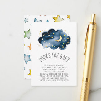 Carte D'accompagnement Livres Moon et Stars pour Baby Encape Card