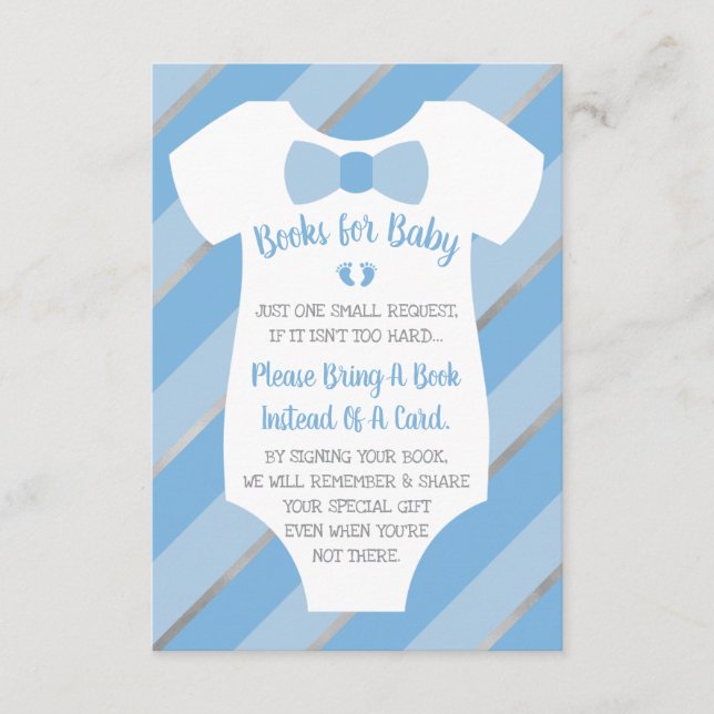 Carte D'accompagnement Livres Pour Baby Card, Deux Petits Pieds (Devant)