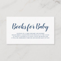 Livres pour Baby Navy Blue Polka Dot Baby shower