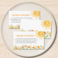 Livres pour bébé Baby Shower Sunshine