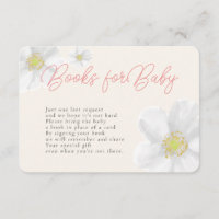 Livres pour bébé blanc marguerite aquarelle Floral