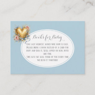 Carte D'accompagnement Livres pour bébé chéri enveloppe pour Baby Shower