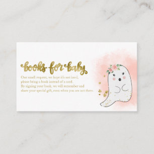 Carte D'accompagnement Livres pour bébé de fête prénatale Halloween de bé