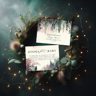 Carte D'accompagnement Livres Pour Bébé Enchanted Forest Fairy Mountains