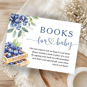 Carte D'accompagnement Livres pour bébé garçon pour Baby Shower sur le th