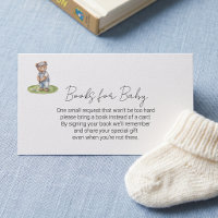 Livres pour bébé ours bleu mignon jouant au golf