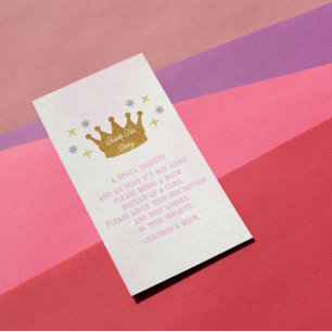 Carte D'accompagnement Livres pour bébé pour la Baby Shower de Petite Pri