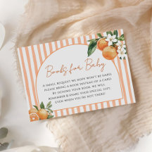 Livres pour bébé Shower bébé Citrus Orange