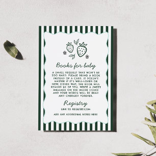 Carte D'accompagnement Livres Whimsical Pour Baby Library