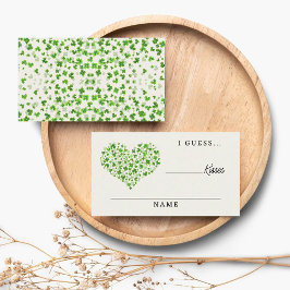 Carte D'accompagnement Lucky In Love St. Patrick's Day Fête des mariées