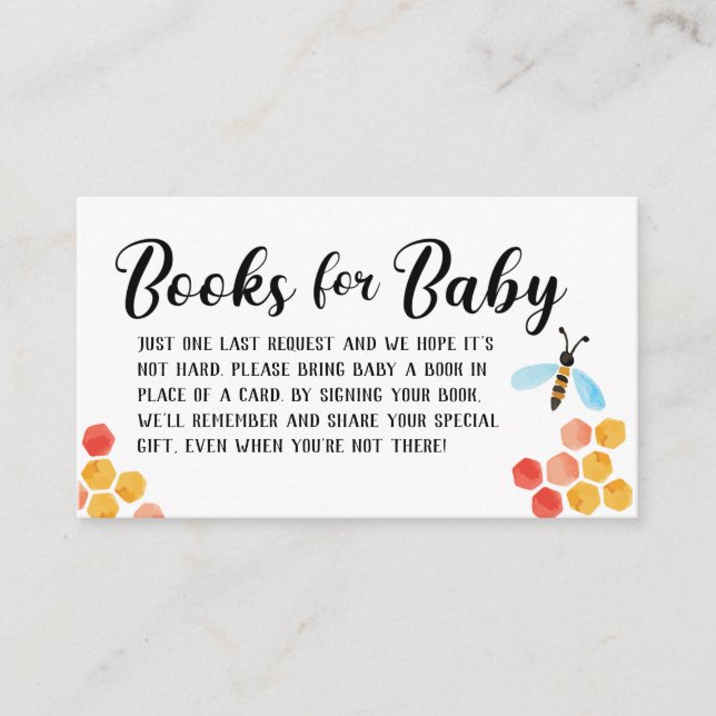 Carte D'accompagnement Mama to BEE Livres pour bébé (Devant)