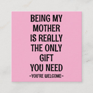 Carte D'accompagnement Maman & grand-mère, Sweet Mother's Day Card Idée c