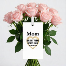 Maman Mon Premier Ami Cadeau Personnalisé
