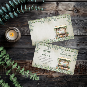 Carte D'accompagnement Marché agricole Stand Call for Recipes Insertion