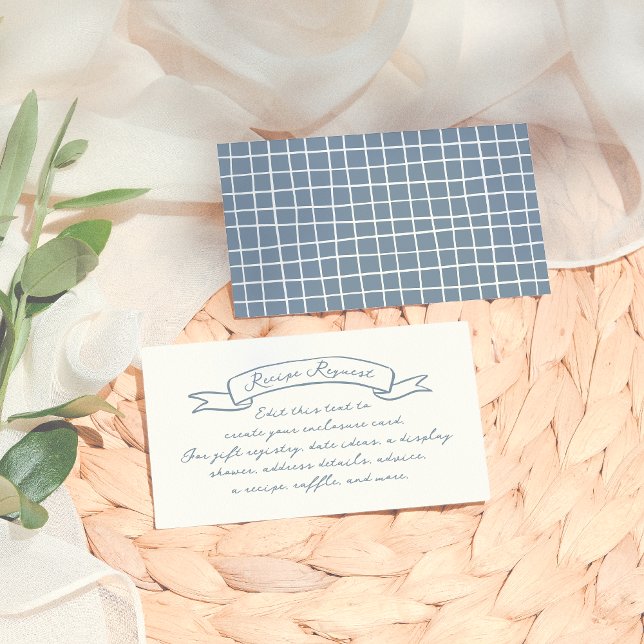 Carte D'accompagnement Mariage Champêtre Illustré à la Main (Créateur téléchargé)