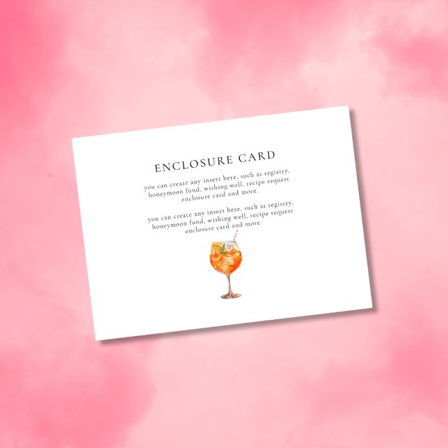 Carte D'accompagnement Mariage Chic Moderne Coup de Foudre au Premier Spr (Créateur téléchargé)