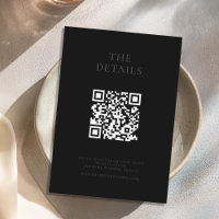 Mariage minimal mat moderne noir