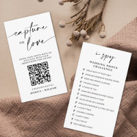 Mariage moderne Capter l'amour Qr Code