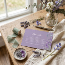 Mariage Rustique Lavande & Sauge