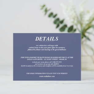 Carte D'accompagnement Mariage Ski Couple